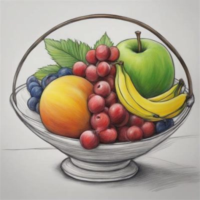 how to draw a bowl of fruit how to choose the right type of paper for your drawing